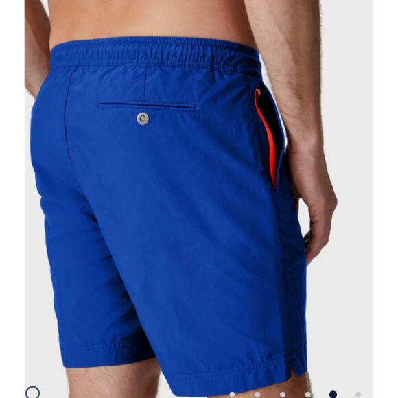 Spoke Men's Swim Trunks Shorts Mesh Lined Cobalt Blue Men's 31 Build A Beach - Picture 2 of 16